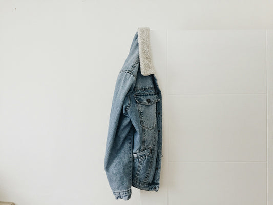 Classic Sherpa-Lined Denim Jacket β Vintage Blue
